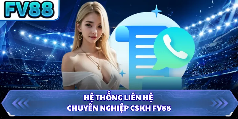 CSKH DN88 1 Hệ thống liên hệ chuyên nghiệp CSKH FV88