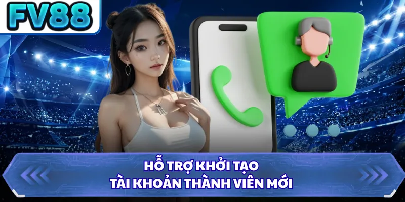 CSKH DN88 4 Hỗ trợ khởi tạo tài khoản thành viên mới