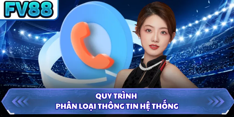 CSKH DN88 3 Quy trình phân loại thông tin hệ thống