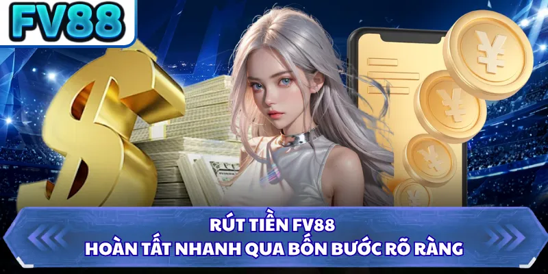 Rút Tiền DN88 1 Rút tiền FV88 hoàn tất nhanh qua bốn bước rõ ràng